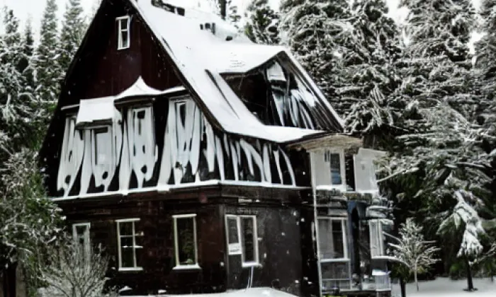 Rájec – zima