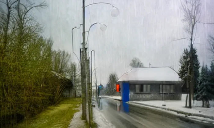 Rašínova třída – winter