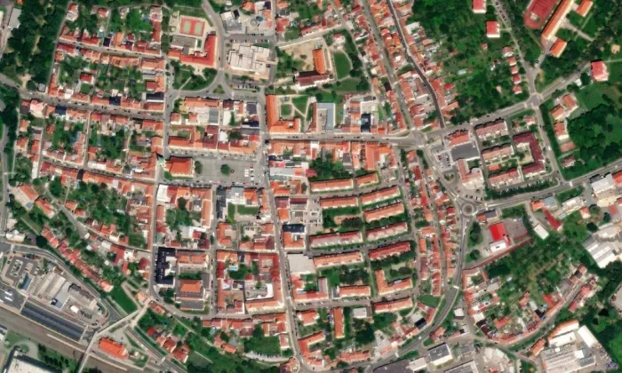 Radnice (Uherský Brod) – letecký pohled