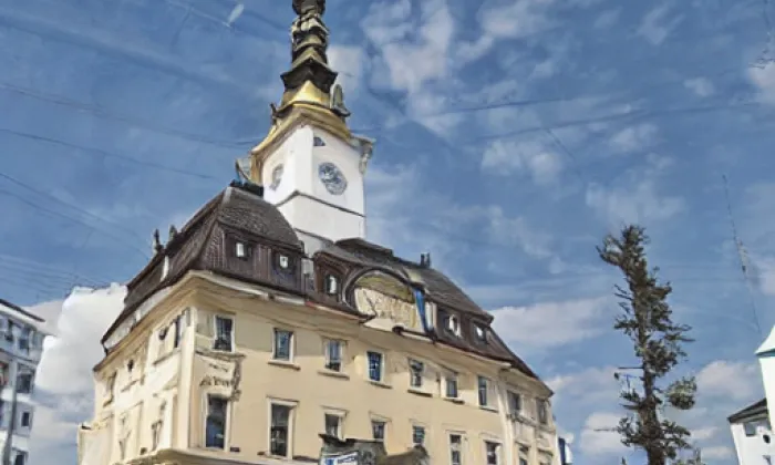 Radnice s kaplí – spring