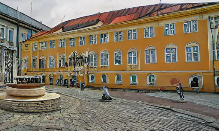 Regionální muzeum a galerie v Jičíně – noc