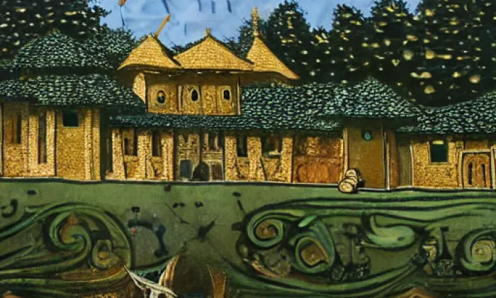 Restaurace U jezírka – iluminace