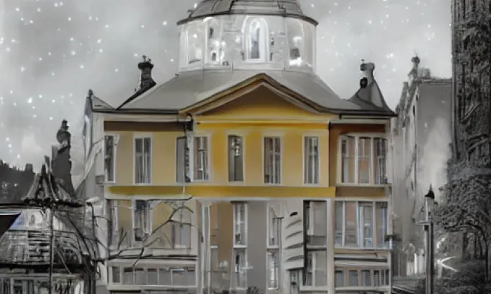 Rothschildův zámek – noc
