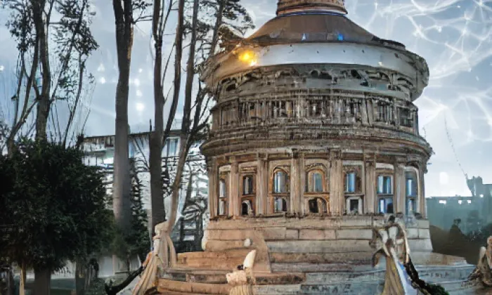 rotunda Nanebevzetí Panny Marie – noc
