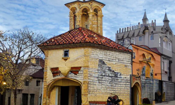 Rotunda svatého Longina v Praze – iluminace