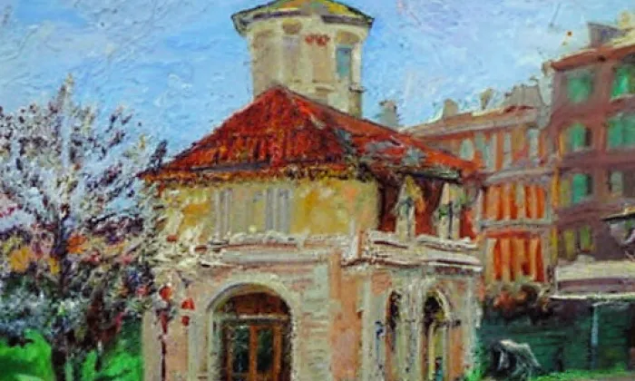 Rotunda svatého Longina v Praze – spring