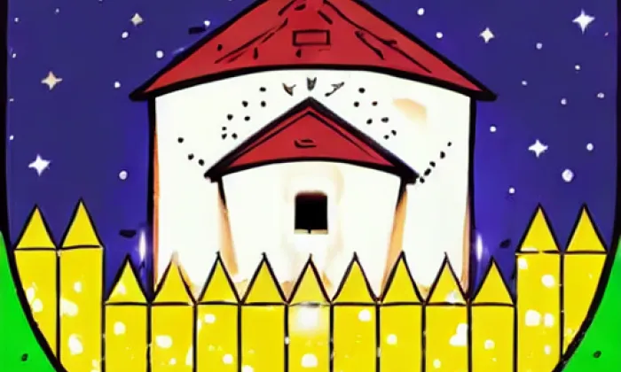 Rotunda svatého Michala – noc