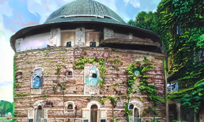 Rotunda svatého Petra a Pavla (Starý Plzenec) – summer