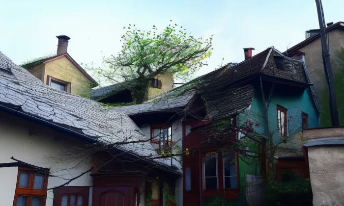 Roubený dům čp. 304 – spring