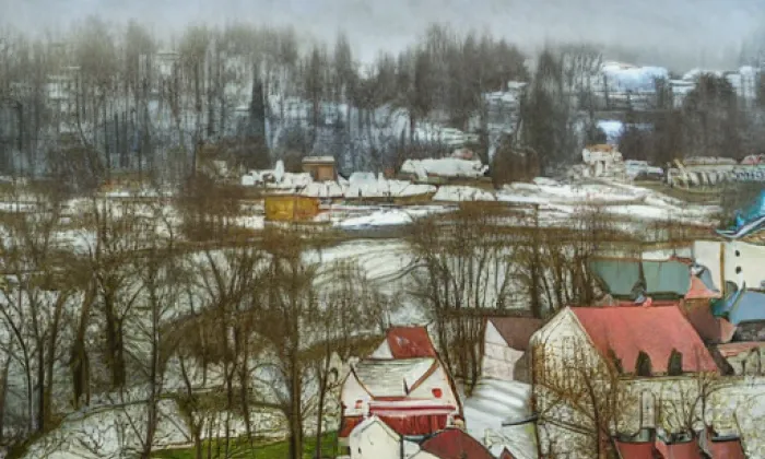 rozvodna Bezděčín – winter