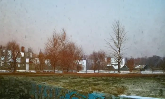 rozvodna Milín – winter