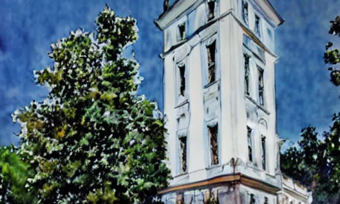 Rudoltice – akvarel