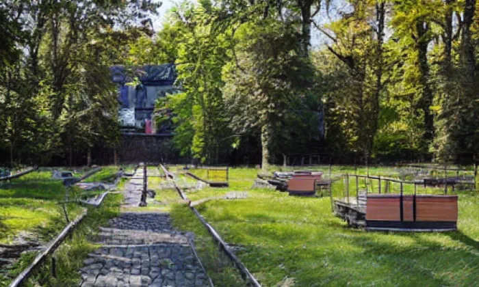Sady Bedřicha Smetany – noc
