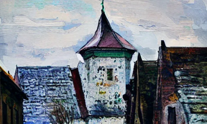 Saská brána – spring