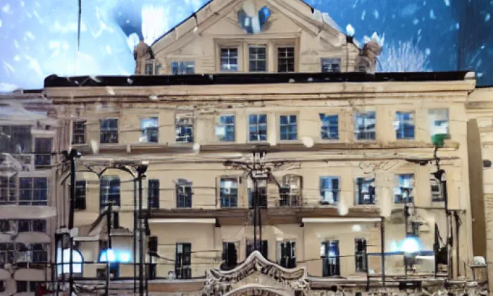 Schönbornský palác – winter