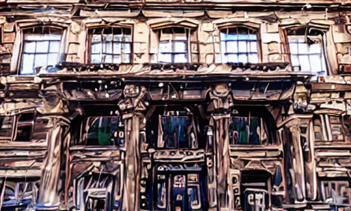 Schebkův palác – noc