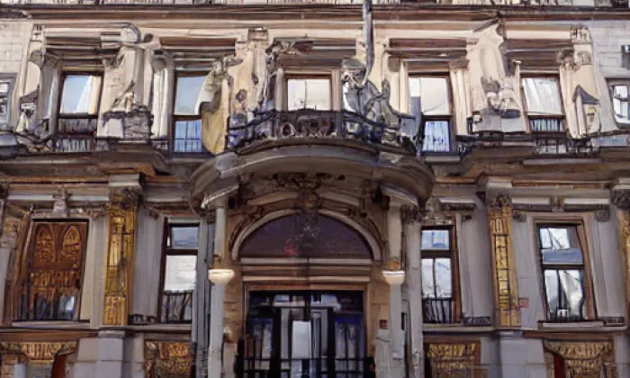 Schebkův palác – léto