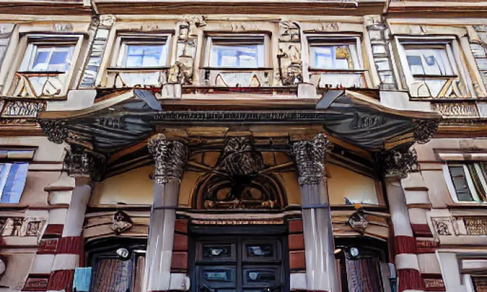 Schebkův palác – zima