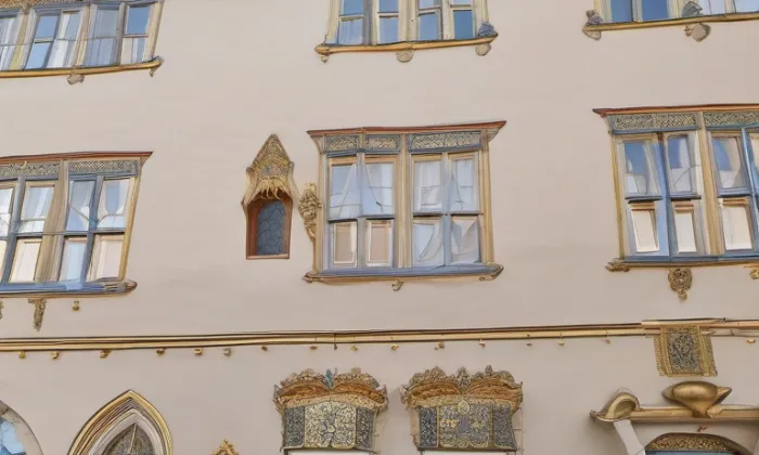 Schillerův dům – iluminace