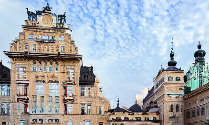 Schwarzenberský palác v Praze – podzim