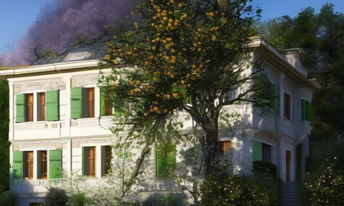 Sekerova vila – spring