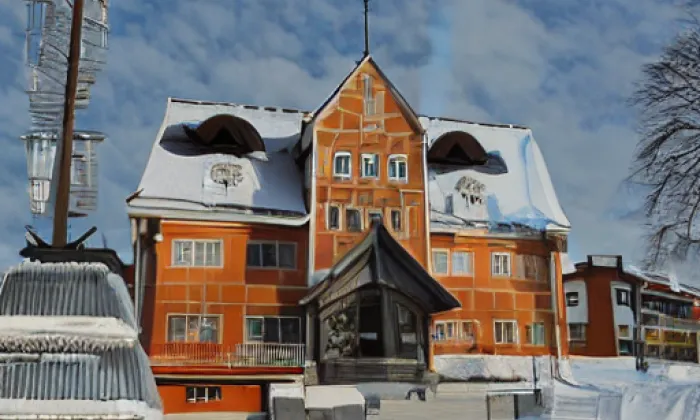Sklárna v Harrachově – winter