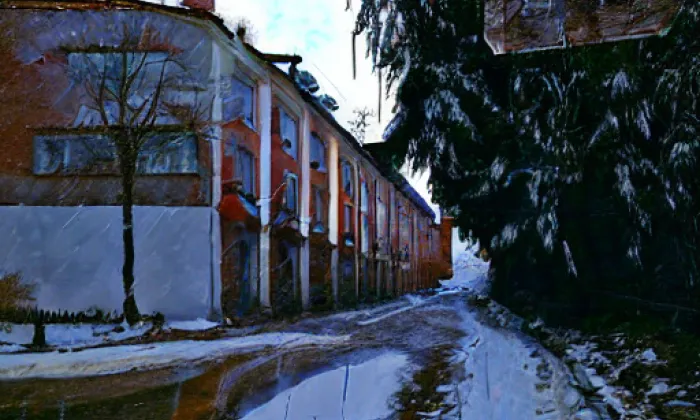Slatinka – winter