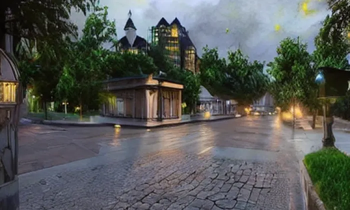 Slavětínská – noc