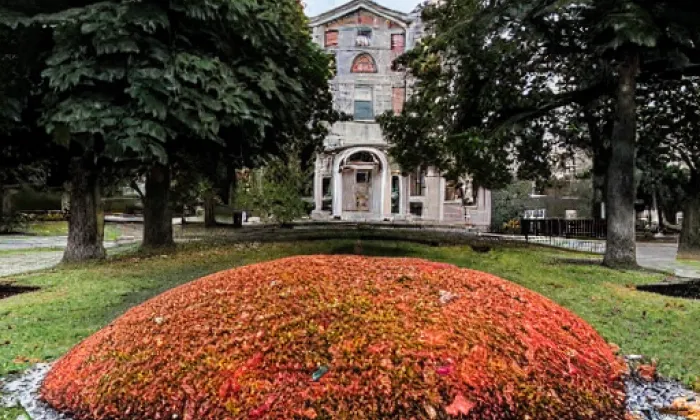 Smetanovy sady (Karlovy Vary) – autumn