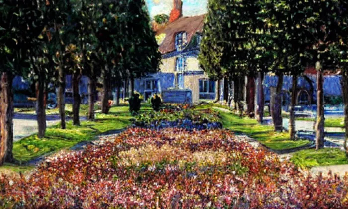 Smetanovy sady (Karlovy Vary) – spring