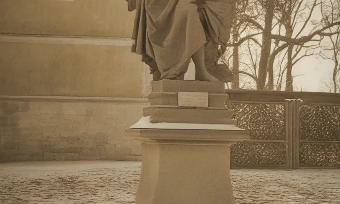 Socha Anděla Strážce (Žatec) – historical