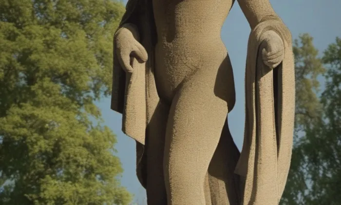 Socha Nová Opava – historická rekonstrukce