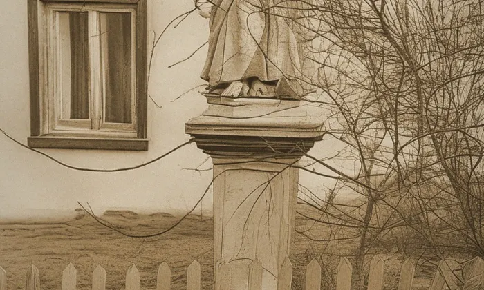Socha svatého Jana Nepomuckého (Bohušov) – historická rekonstrukce