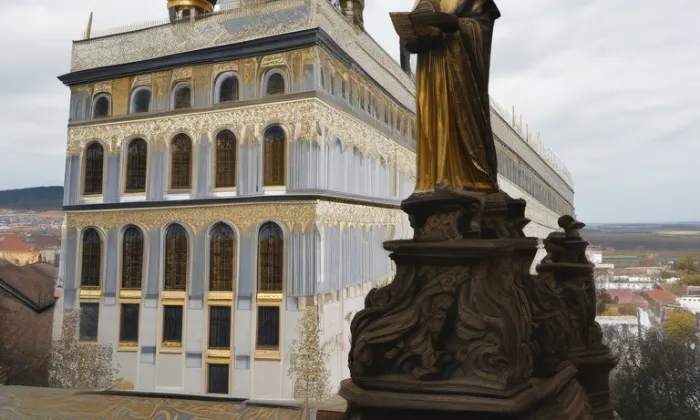 Socha svatého Václava (Hradčany) – iluminace