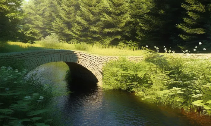 Soubor plavebních kanálů na Šumavě – summer