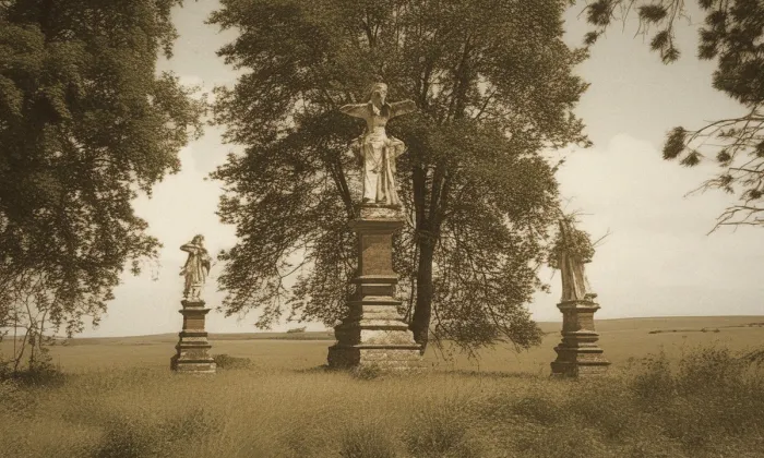 Sousoší Kalvárie (Týn nad Vltavou) – historická rekonstrukce