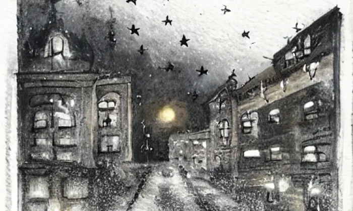 Spálov – noc