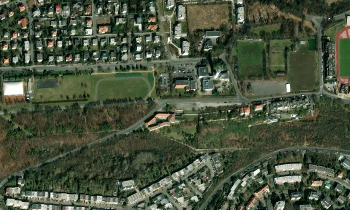 Spiritka – letecký pohled