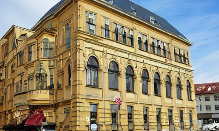Společenský dům Bruntál – zima