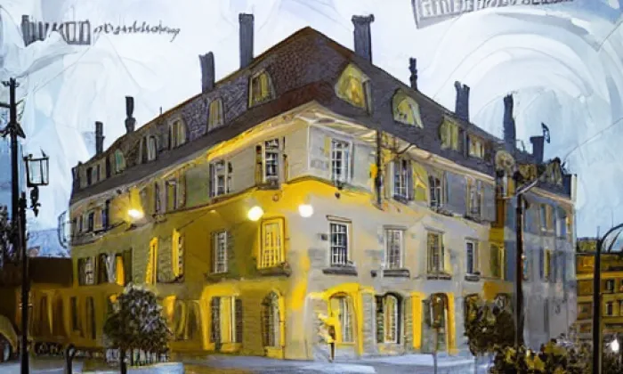Střelské Hoštice – noc