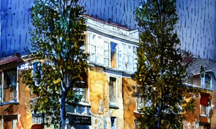 Staňkovice – akvarel