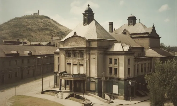 Stará budova Městského divadla – historical