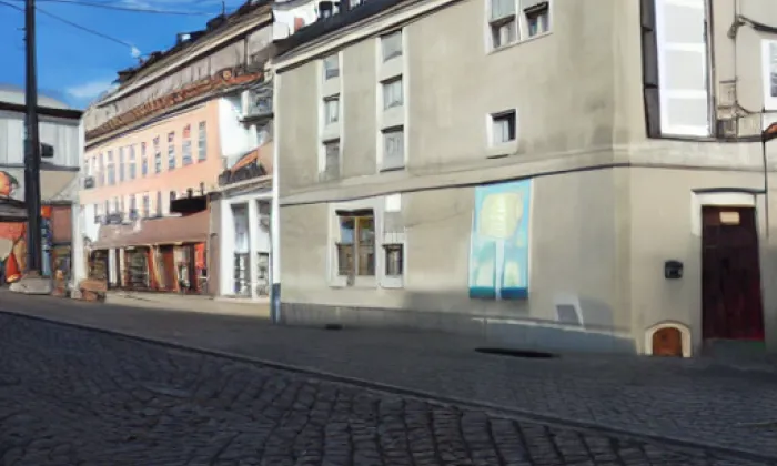 staré proboštství na Vyšehradě – noc