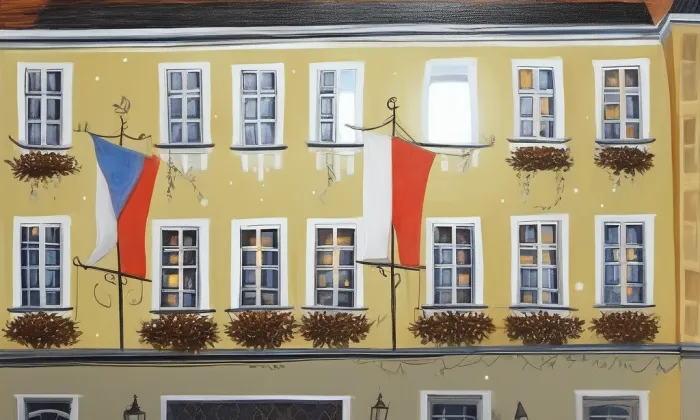 Stará radnice (Cheb) – noc