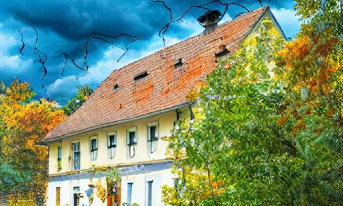 starý zámek Golčův Jeníkov – autumn