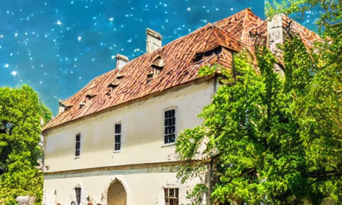 starý zámek Golčův Jeníkov – noc