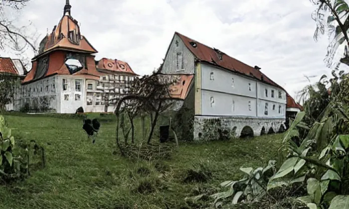 starý zámek Hořovice – autumn