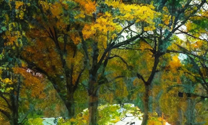 Starý zámek u Vidimi – autumn