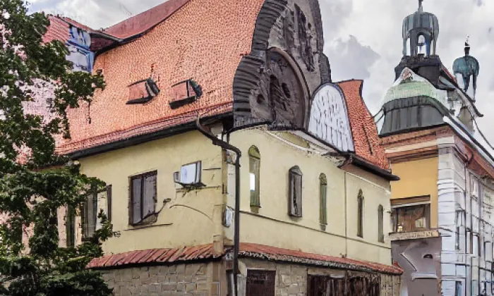 Staronová synagoga – jaro