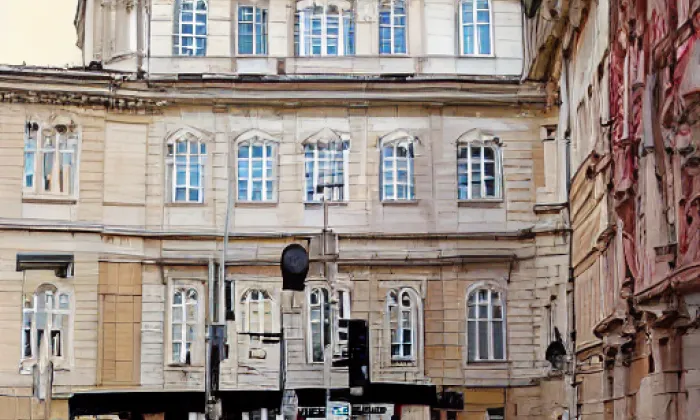 Sterneggovský palác – noc